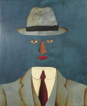 Portrait d’après Magritte
