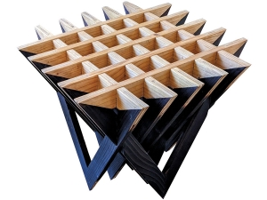 Table gaufrée