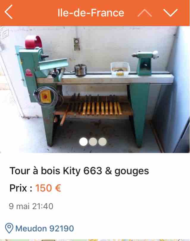 tour a bois kity 663